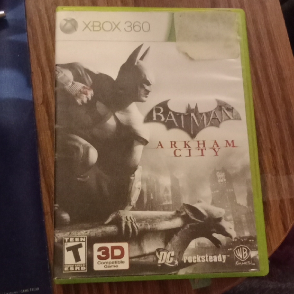Batman: Arkham City for 360 - Green Case